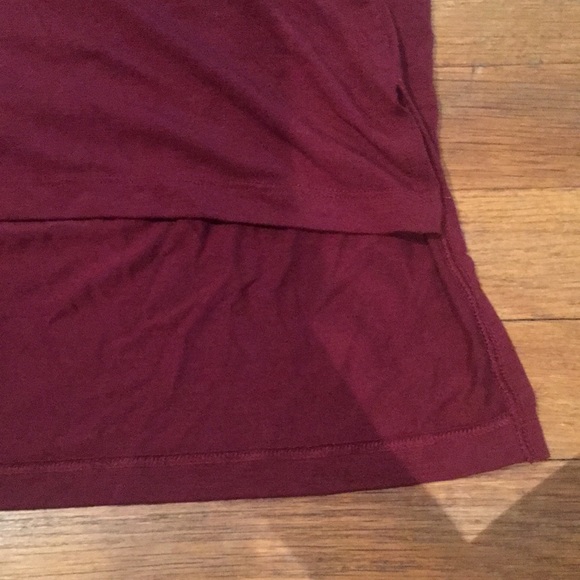 1/2 Sleeve Maroon blouse - Picture 4 of 5